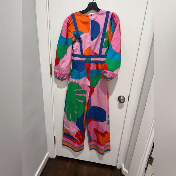 FARM Rio Deep V Jumpsuit - Picture 6 of 8